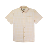 The Cabo Ultra-Lite Short Sleeve - Peach Plaid