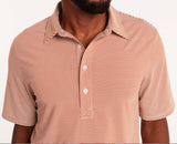 Performance Sport Range Polo - Hobby Stripe Burnt Orange