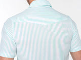 Performance Seersucker Pearl Snap - Gulf Stream