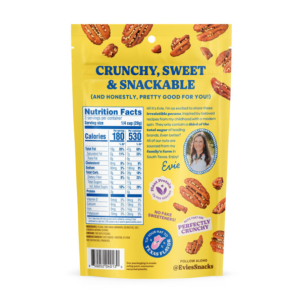 Banana Bread Candied Pecans | Gourmet Spring & Easter Snack