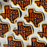 Texas Forever Blue Sticker