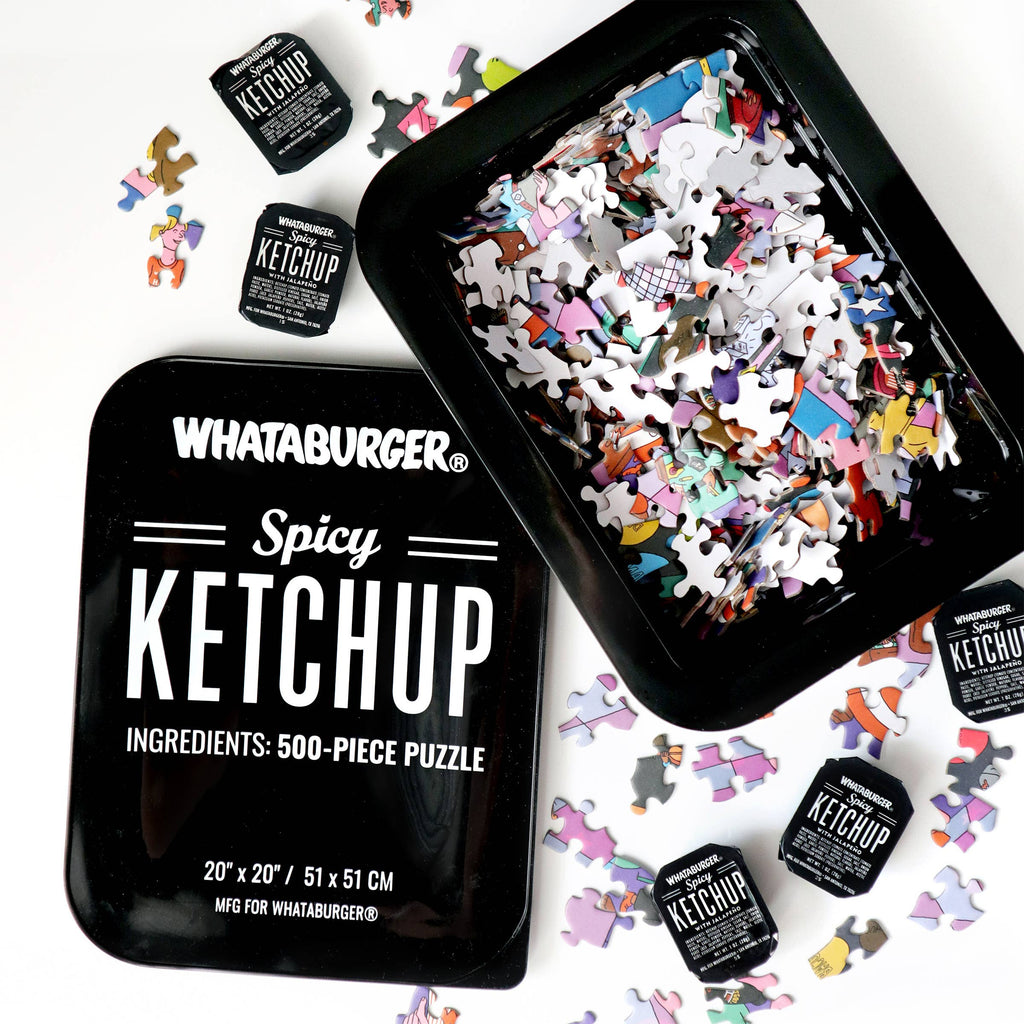 Whataburger Spicy Ketchup Puzzle: 500-Piece Puzzle
