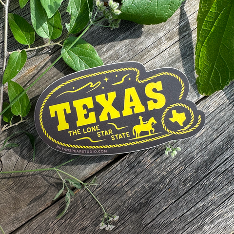 Texas Rope Sticker