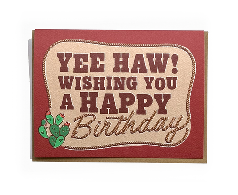 Happy Birthday Card - Matchbox