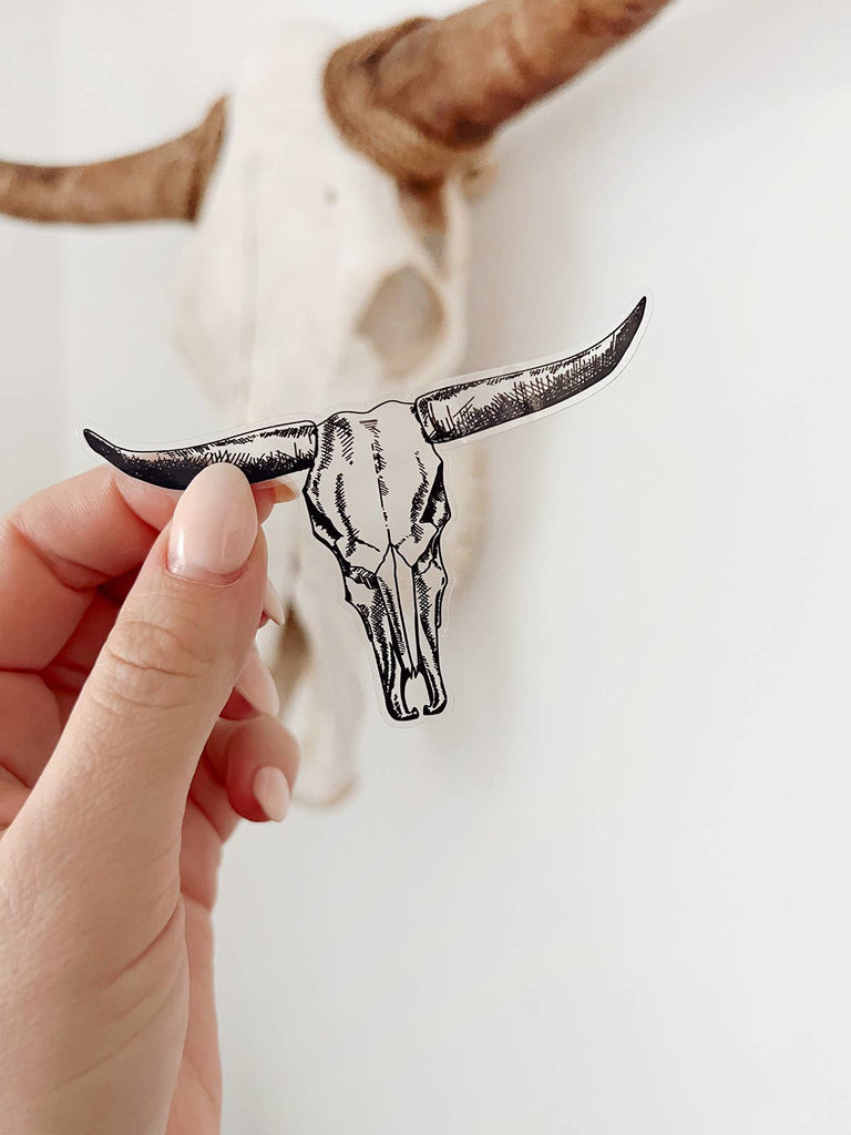 Longhorn Vinyl Sticker