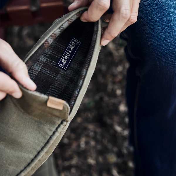 Hacienda Canva Slippers - Cedar