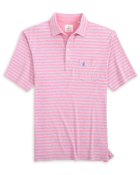 Matthis Stripe Polo - Petal