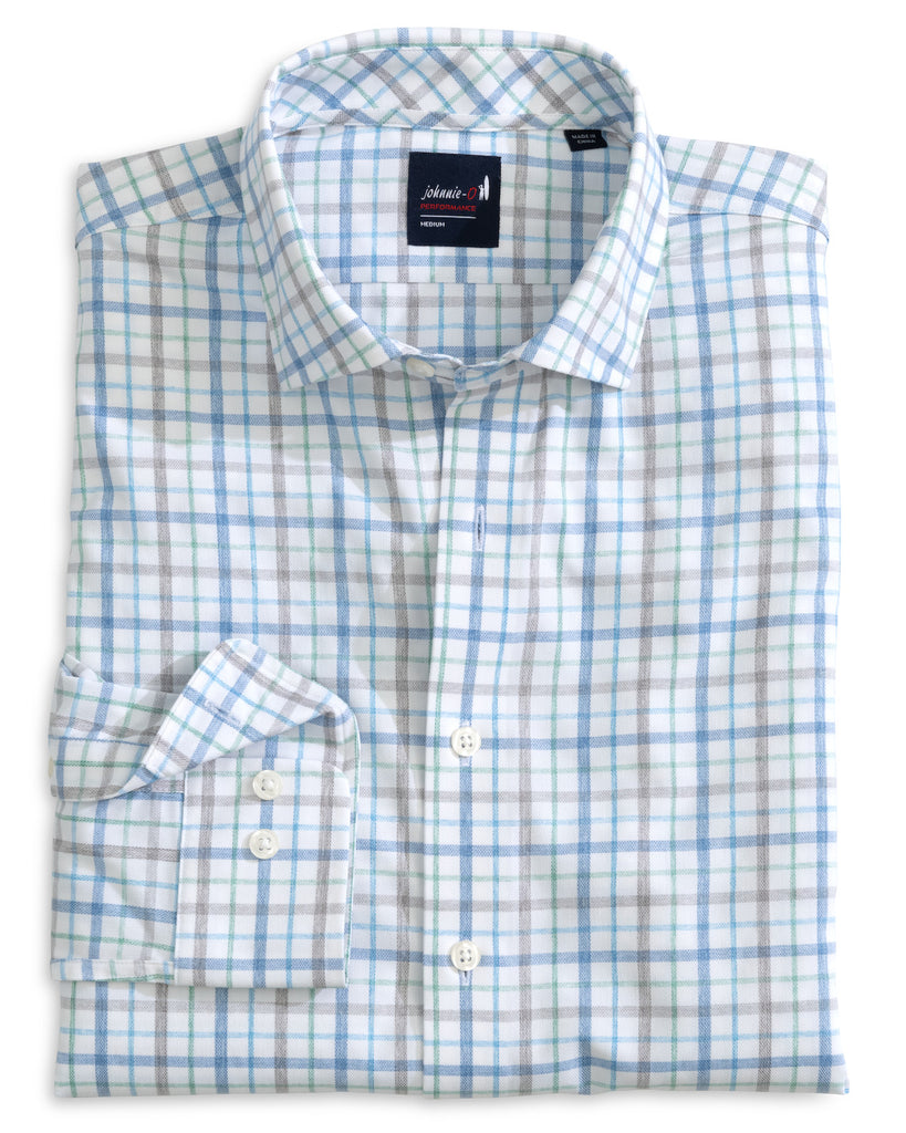 Maarten Performance Button Down - Navy