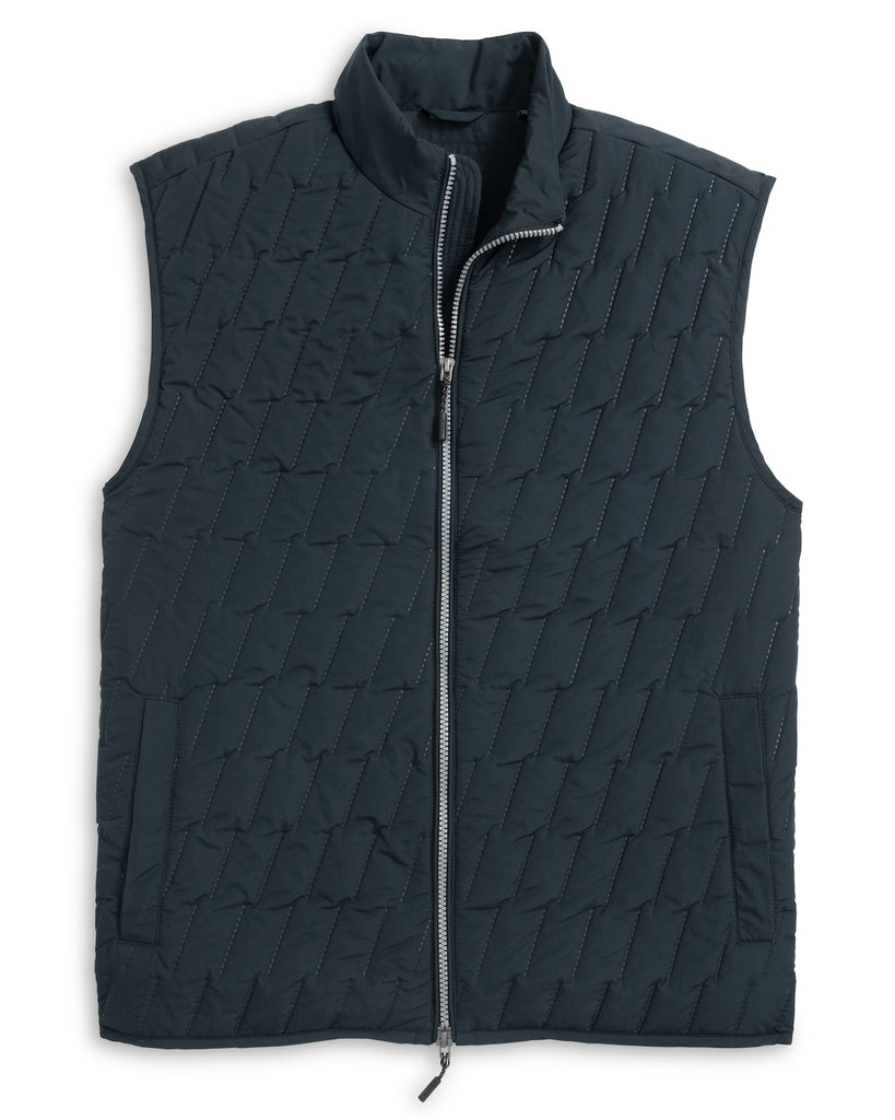 Belfry Quilted Puffer Vest - Black