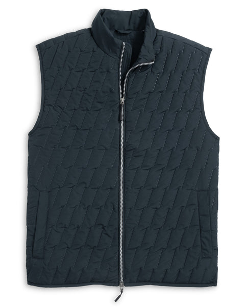 Belfry Quilted Puffer Vest - Black