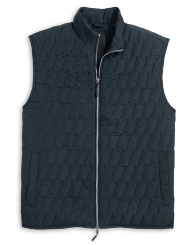 Belfry Quilted Puffer Vest - Black