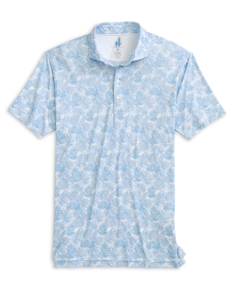 Mana Printed Featherweight Performance Polo - Kona