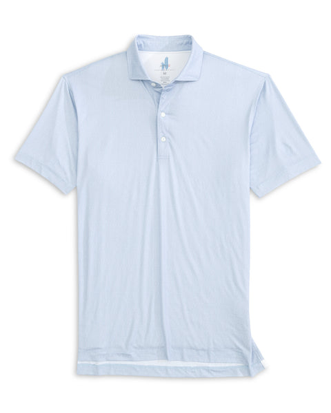 Marlin Printed Performance Polo - Verbena