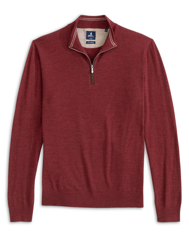 Raynor 1/4 Zip Pullover - Cinnamon