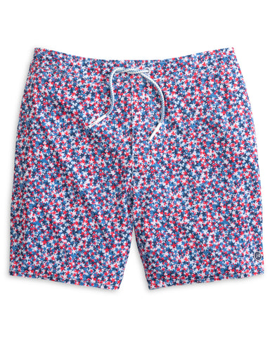 Seeing Stars Half Elastic 7" Swim Trunks - Maliblu