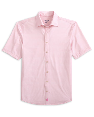 Spielman Short Sleeve Button Down - Petal