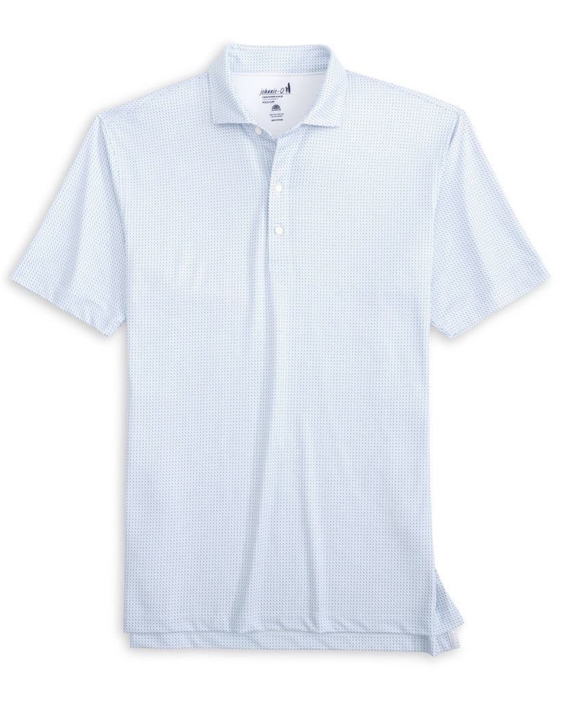 Tee Time Jersey Polo - Barrels Blue