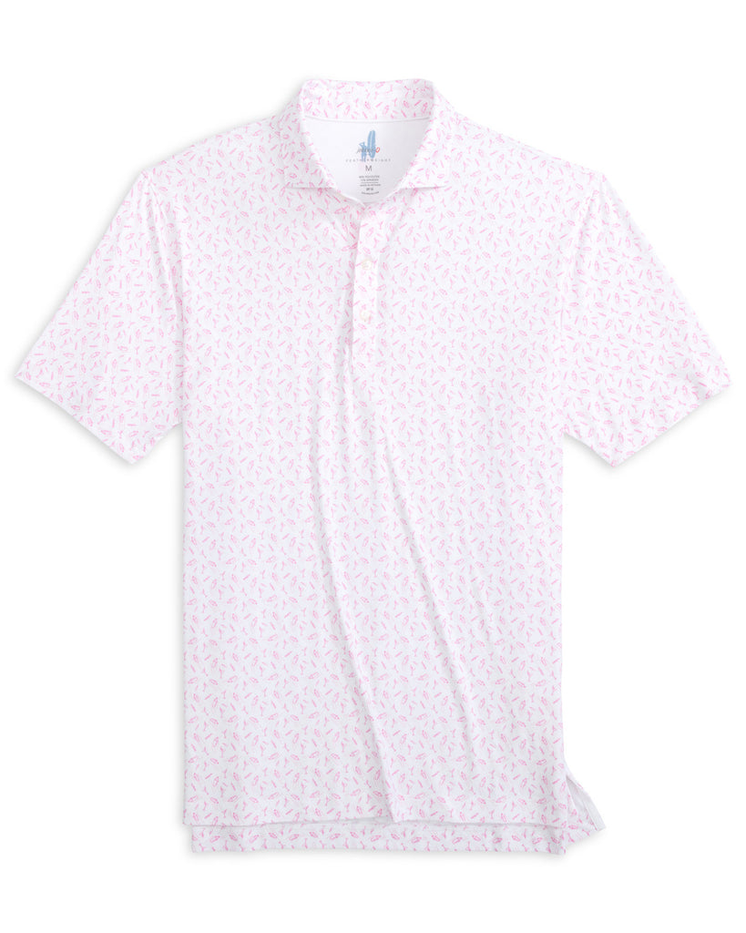 Tini Performance Polo - Porto Pink