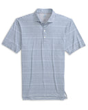 Warwick Striped Performance Polo - Seal
