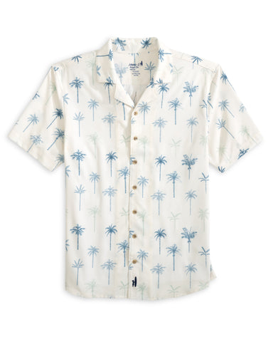 Willie Short Sleeve Button Down - Ivory