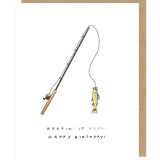 Keepin' It Reel Fishing Birthday Card
