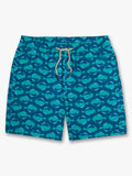 Kids Bayberry Trunk - Teal Flounders
