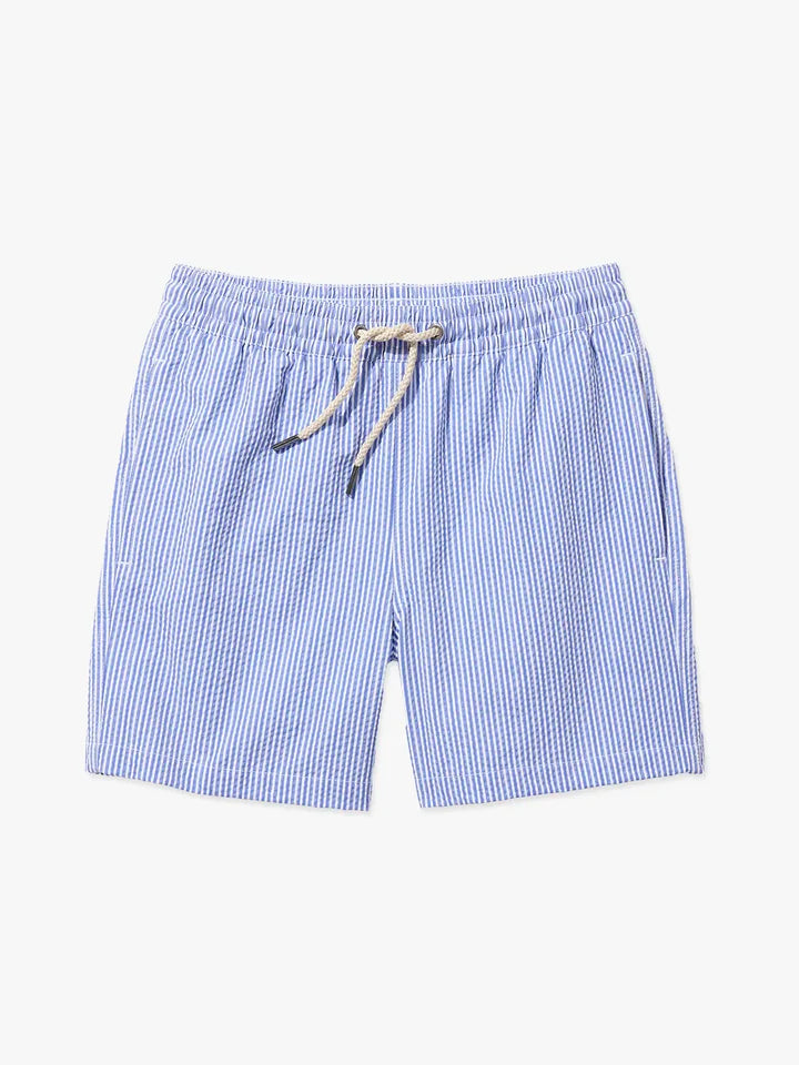 Kids Bayberry Trunk - Light Blue Seersucker