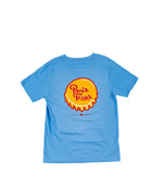 Youth Bottle Cap T-Shirt - Azure