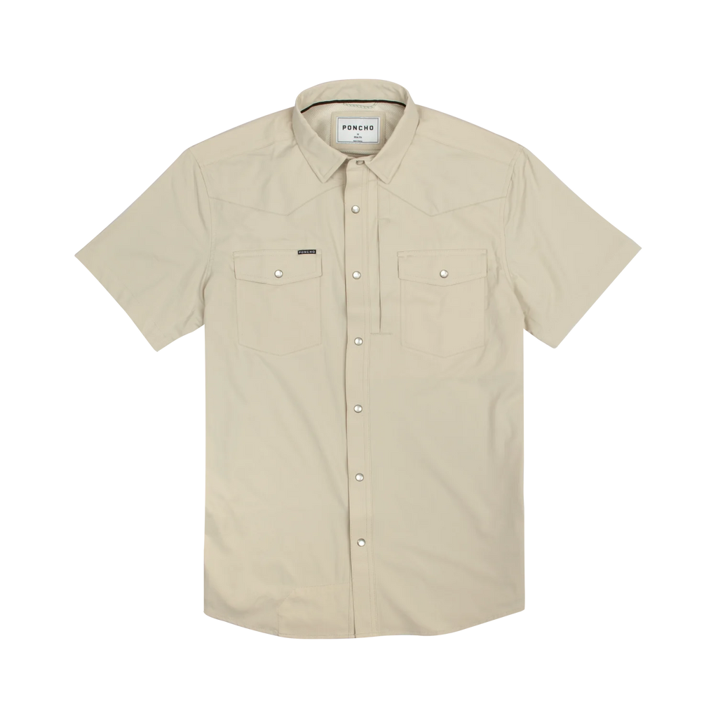 The Pecos Western Short Sleeve - Tan