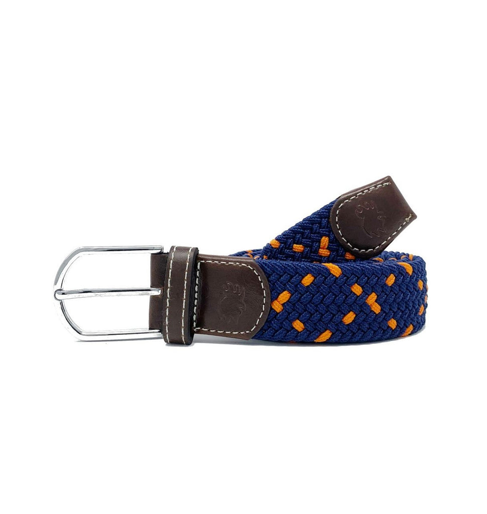 The Mirimar Two Toned Woven Stretch Belt