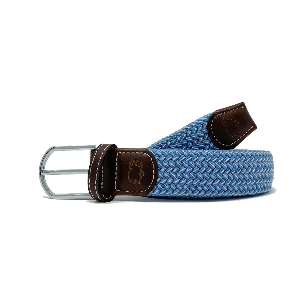 The Newport Two Toned Woven Stretch Belt