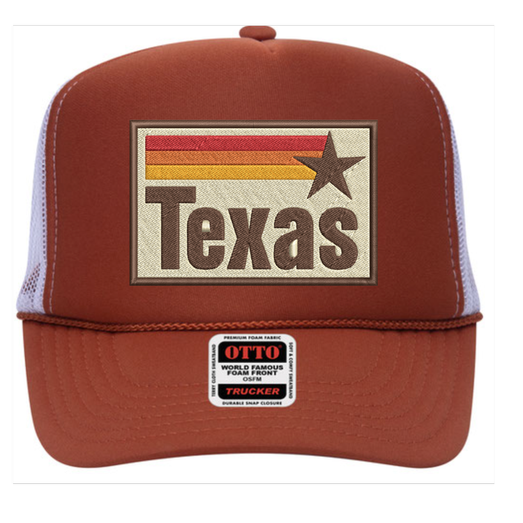 Texas Star Patch Trucker Hat