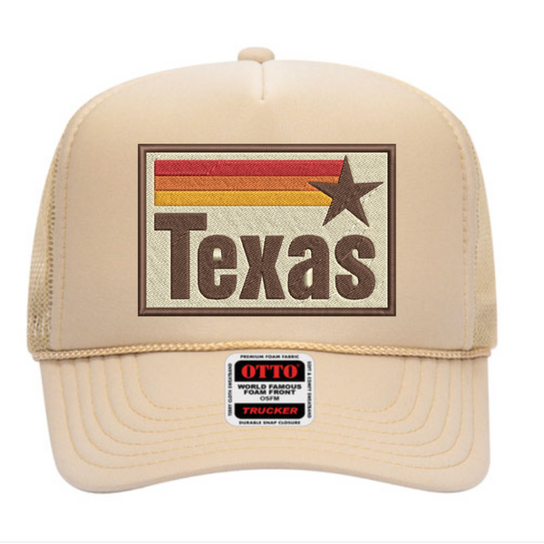 Texas Star Patch Trucker Hat