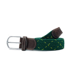 The Fresh Cut Two Toned Woven Stretch Belt