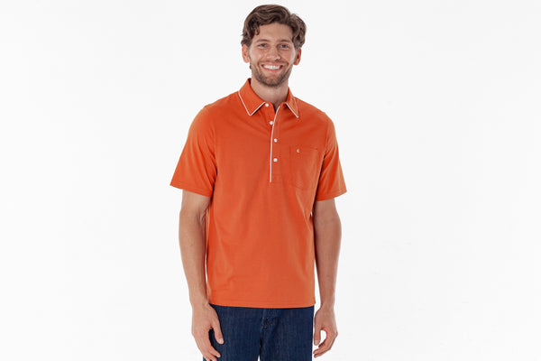 Throwback Players Shirt - Burnt Orange
