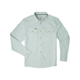 The Topwater Original Long Sleeve - Turf Green Microcheck