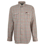 Barbour Foss Thermo Weave Checkered Shirt - Olive