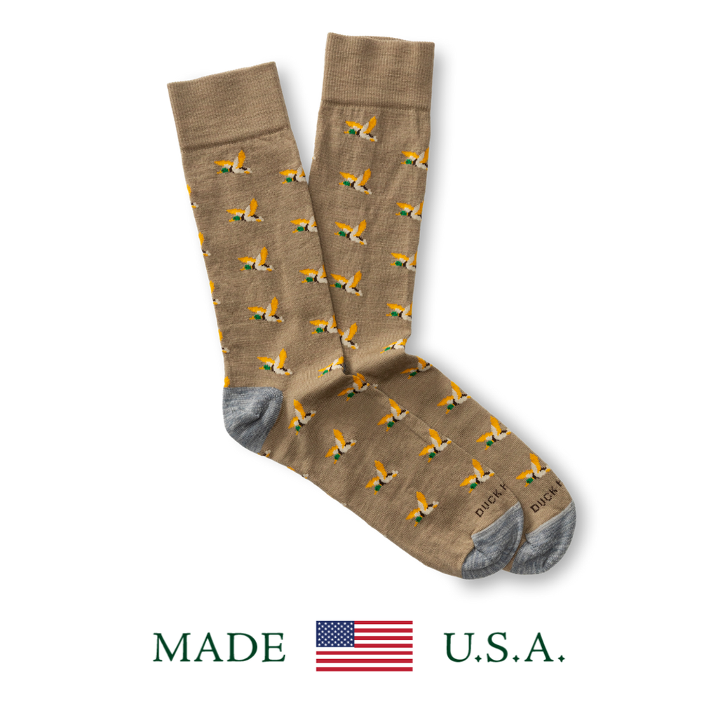 Everyday Chino Sock - Flying Mallard Khaki