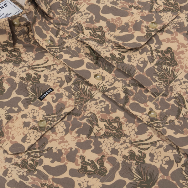 The Albany Original Short Sleeve - Dark South Texas Print