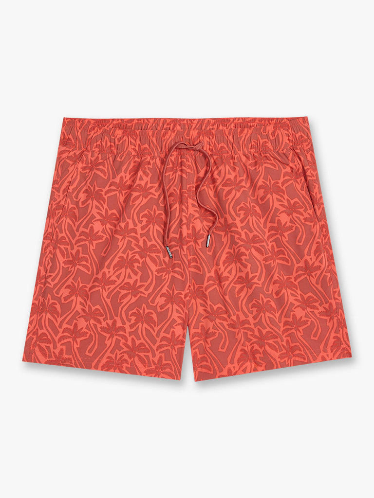 Bungalow Trunk - Coral Cutout Palms