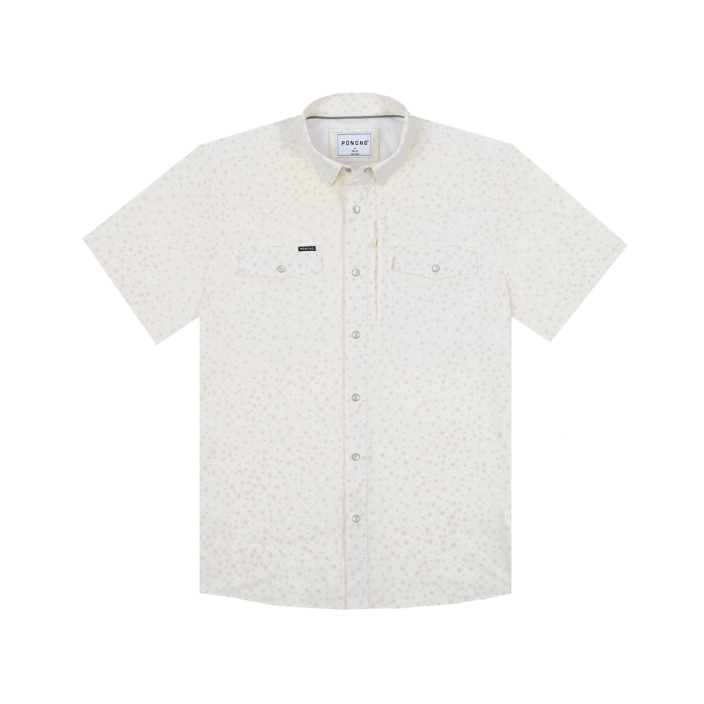 The Medicine Bow Western Short Sleeve - Square Sun All Over Print