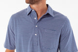 Stretch Players Shirt - Stewart Stripe Navy