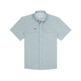The Lupine Western Short Sleeve - Blue Yellowstone Flower Print