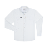 The 2 Step Western Long Sleeve - Baby Blue Vertical Stripe