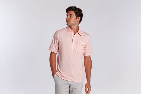 Performance Players Shirt - Peach Pie