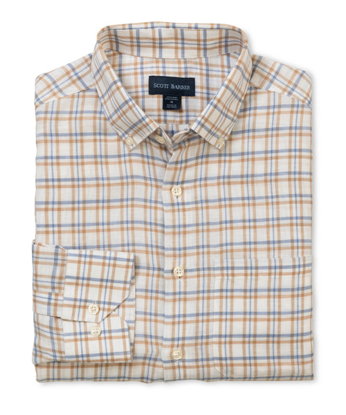 Coastal Linen Plaid - Natural