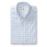 Kline Cotton Oxford Sport Shirt - Sunwashed Blue