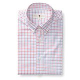 Kline Cotton Oxford Sport Shirt - Rosewood
