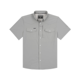 The Wildcatter Western Tuff-Thread Short Sleeve - Grey