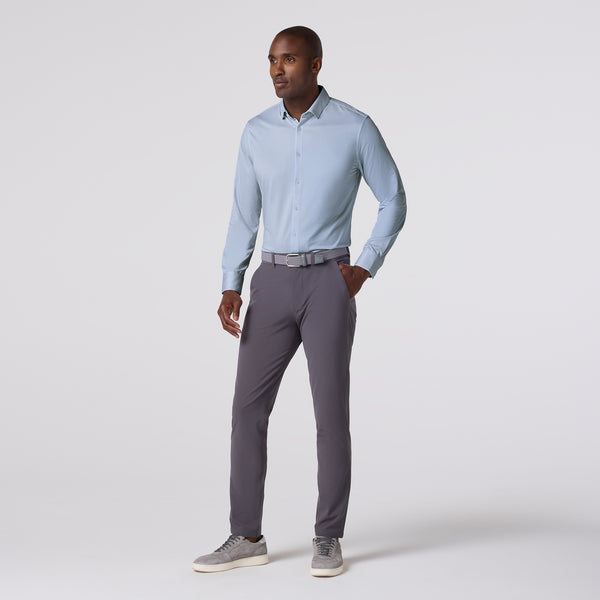 Halyard Button Down Shirt - Cloud Blue Peter Gingham
